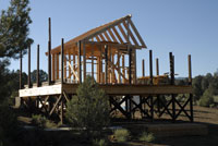 Control Shed Fraiming Progresses